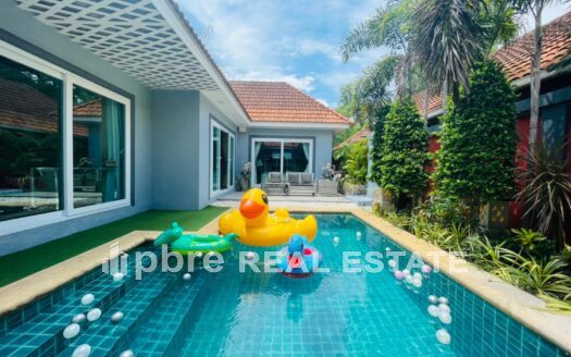 Jomtien Beach Pool Villa for Sale in Pattaya, PBRE Thailand Property